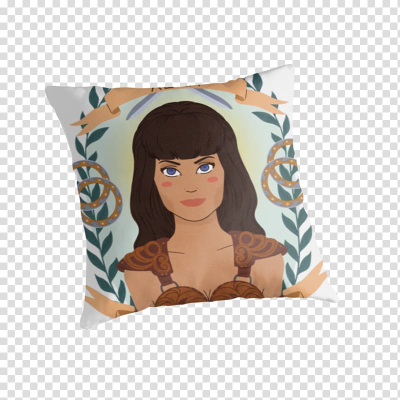 Throw Pillows Xena Cushion, pillow transparent background PNG clipart