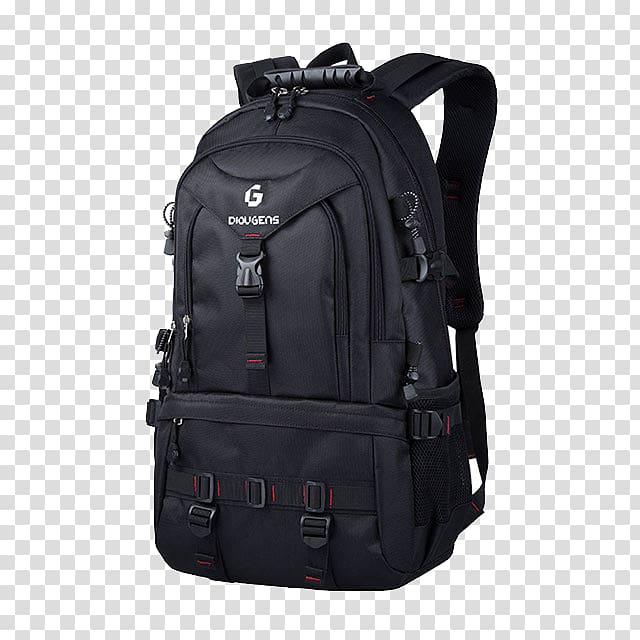 Backpack Laptop Bag Travel Computer, Men\'s casual shoulder bag transparent background PNG clipart