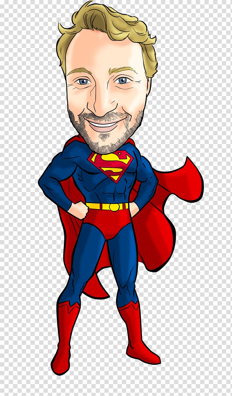 Superman , Superman Superhero Caricature Cartoon YouTube, superman transparent background PNG clipart