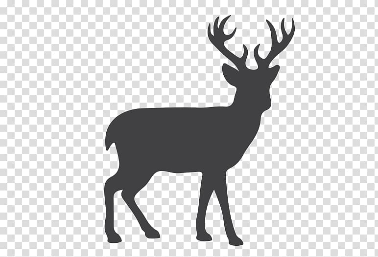 Reindeer Moose Silhouette , Deer Hunter transparent background PNG clipart
