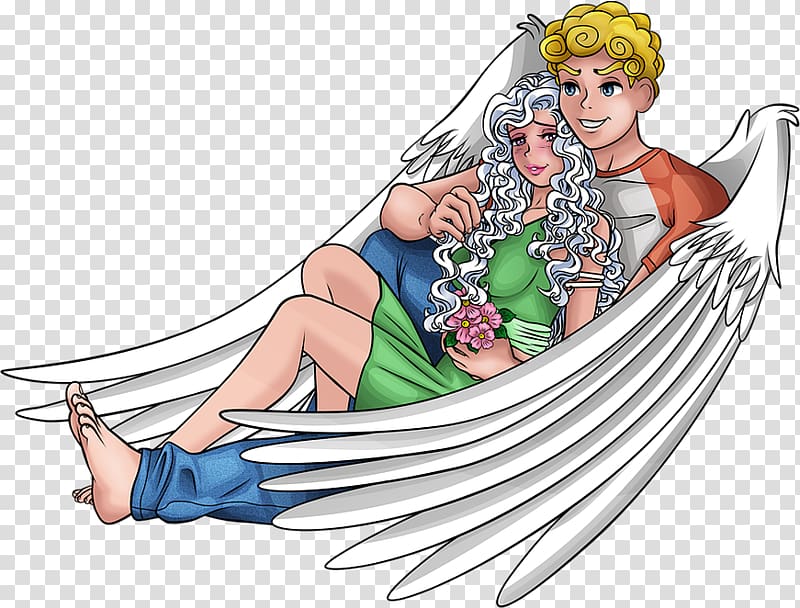 Monica Teen Will Love Angel, I transparent background PNG clipart