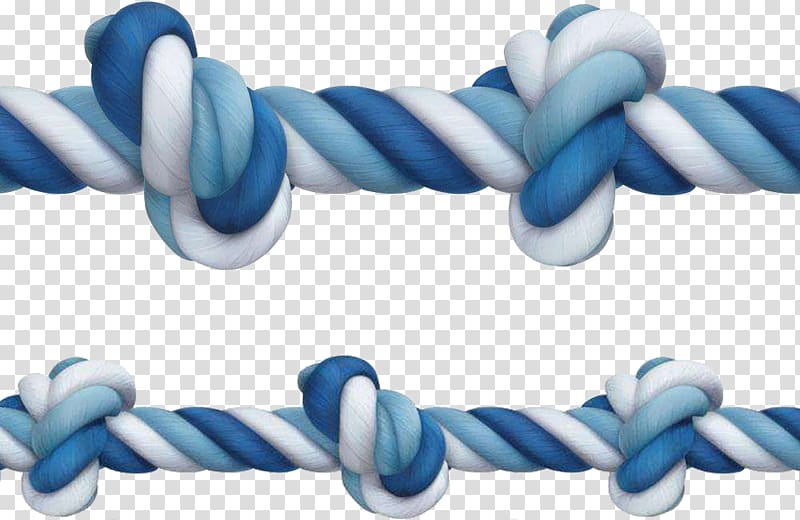 Rope Knot Illustration, Two ropes transparent background PNG clipart