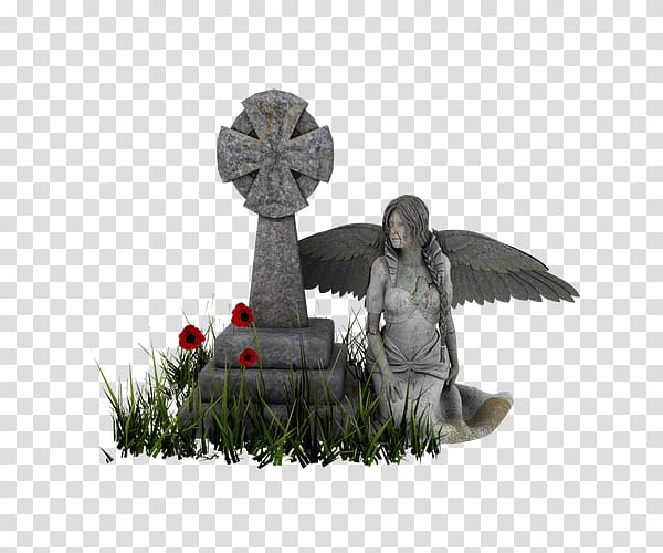 Statue of Bruce Lee Angels Sculpture Art, Creative beautiful stone wings transparent background PNG clipart