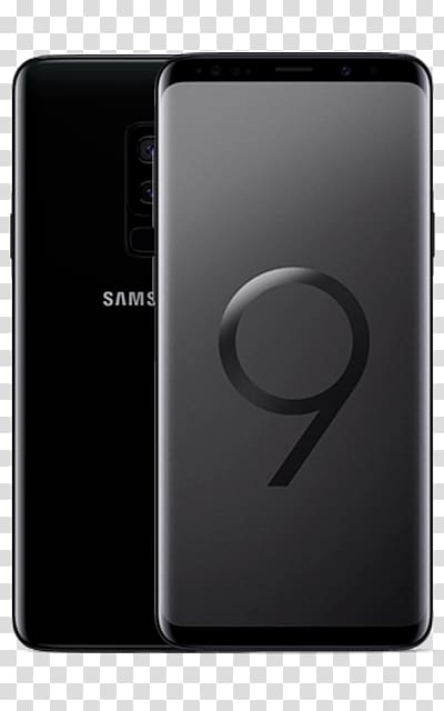 Samsung Galaxy S9 Smartphone midnight black, Samsung Galaxy S9 transparent background PNG clipart