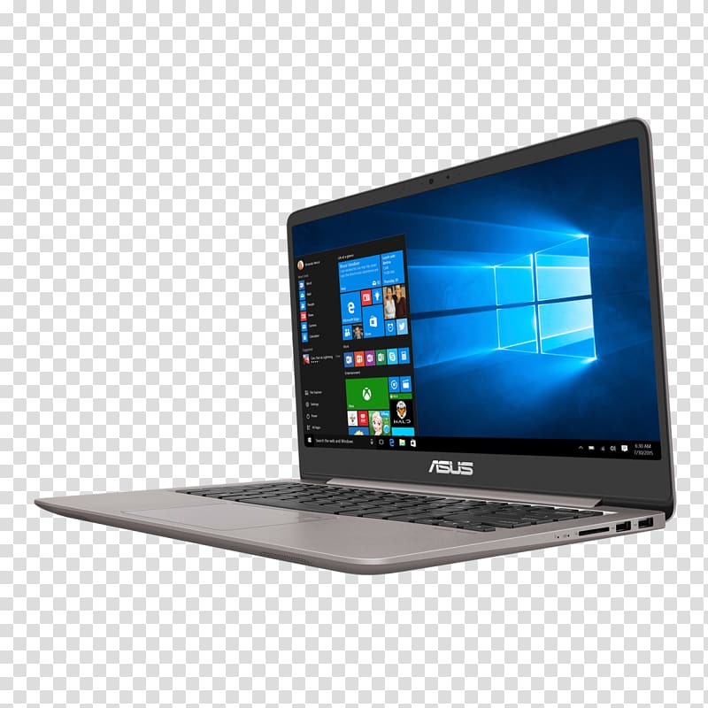 Laptop Intel Notebook UX410 Zenbook ASUS, Laptop transparent background PNG clipart