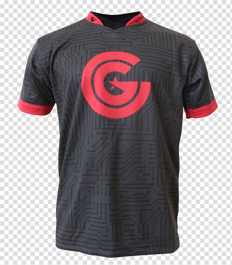 Clutch Gaming T-shirt Sports Fan Jersey, T-shirt transparent background PNG clipart