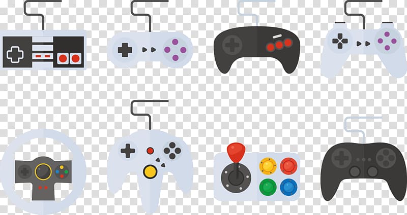 Free: assorted game controllers, Video game Game controller Joystick Online  game, gamepad, game, electronics, playStation 4 png 