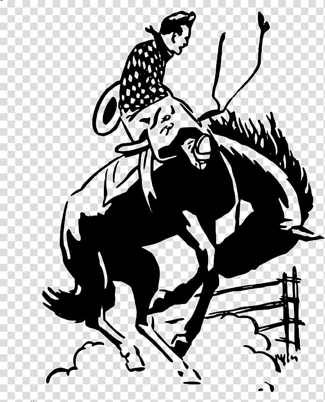 Rodeo Cowboy Bull riding , RODEO transparent background PNG clipart