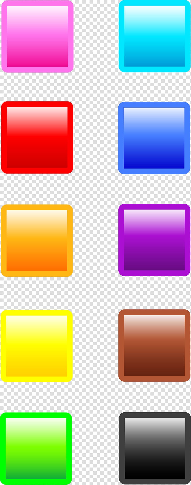Computer Icons Web button Drawing Color , glossy transparent background PNG clipart