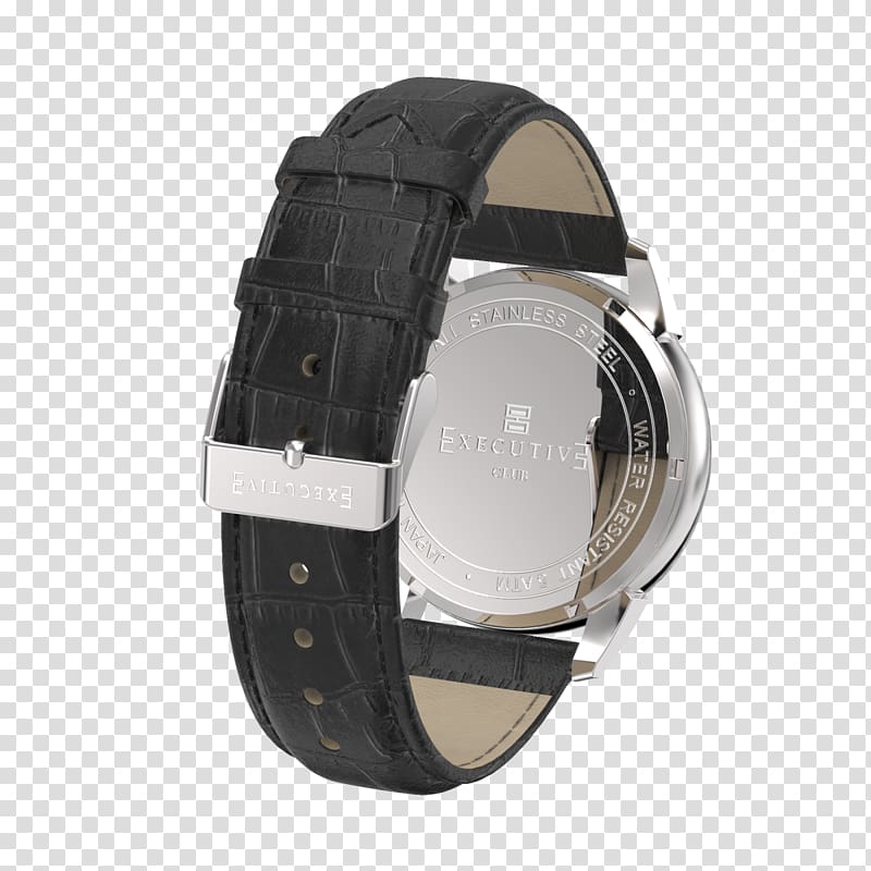 Watch Strap Bracelet Chronograph Leather, suspenders transparent background PNG clipart