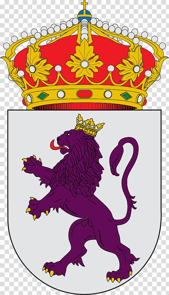 Escutcheon Higuera de Vargas Coat of arms of Spain Crest, Leon transparent background PNG clipart