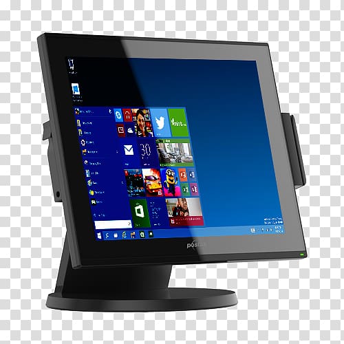 Point of sale Touchscreen Intel Computer Blagajna, intel transparent background PNG clipart