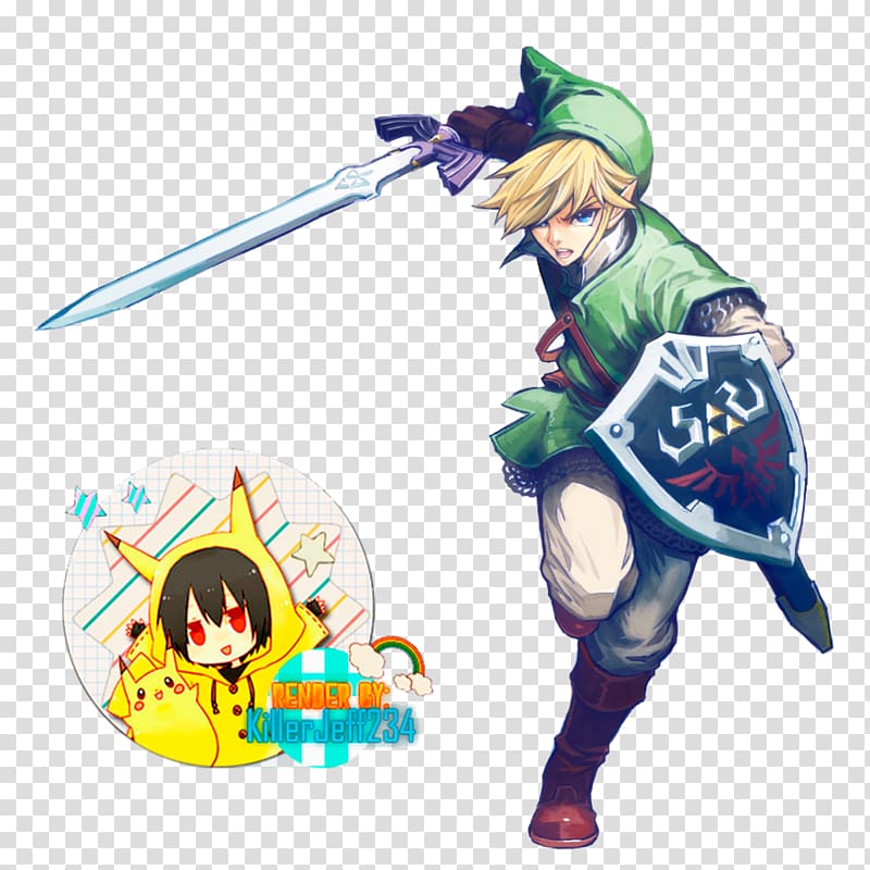 The Legend of Zelda: Skyward Sword Link Anime Yusuke Urameshi Fan art, the legend of zelda transparent background PNG clipart
