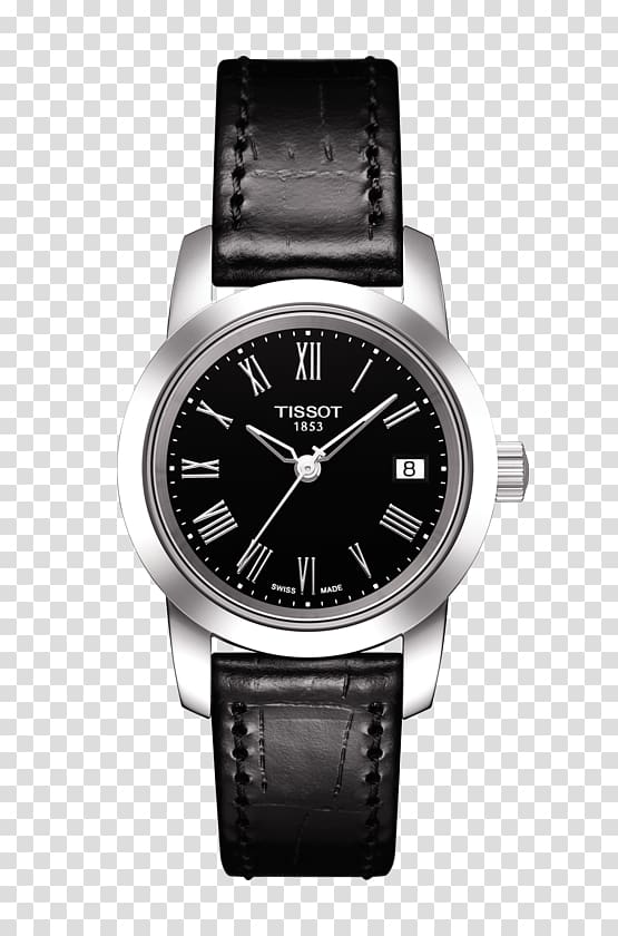 Tissot Le Locle Watch Swiss made Strap, watch transparent background PNG clipart