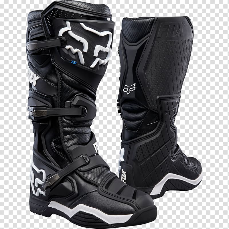 FOX Comp 8 boots male Motocross Fox Racing Comp 5 Boots, Fox Motocross transparent background PNG clipart