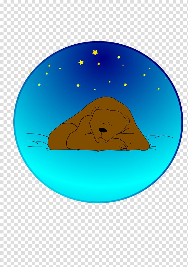 Brown bear Hibernation , Rf transparent background PNG clipart