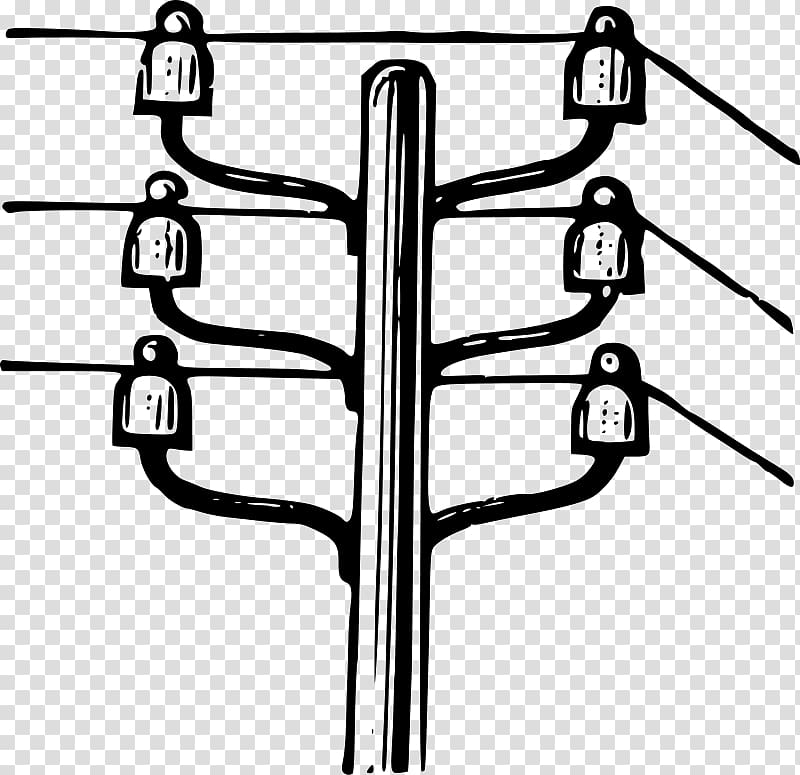 Utility pole Electricity Overhead power line Electric power , Lines transparent background PNG clipart