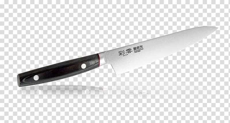 Japanese kitchen knife Kitchen Knives Tojiro VG-10, knife transparent background PNG clipart