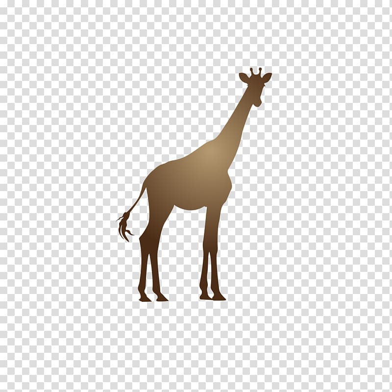 Giraffe Deer Neck Animal Pattern, Cartoon Giraffe transparent background PNG clipart