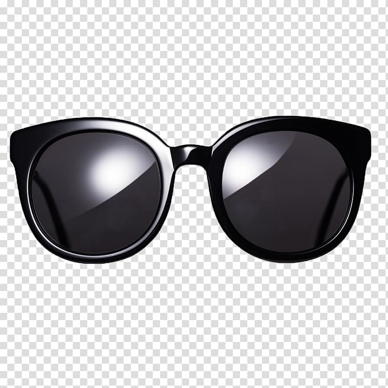 black sunglasses illustration, Goggles Sunglasses, sunglasses transparent background PNG clipart