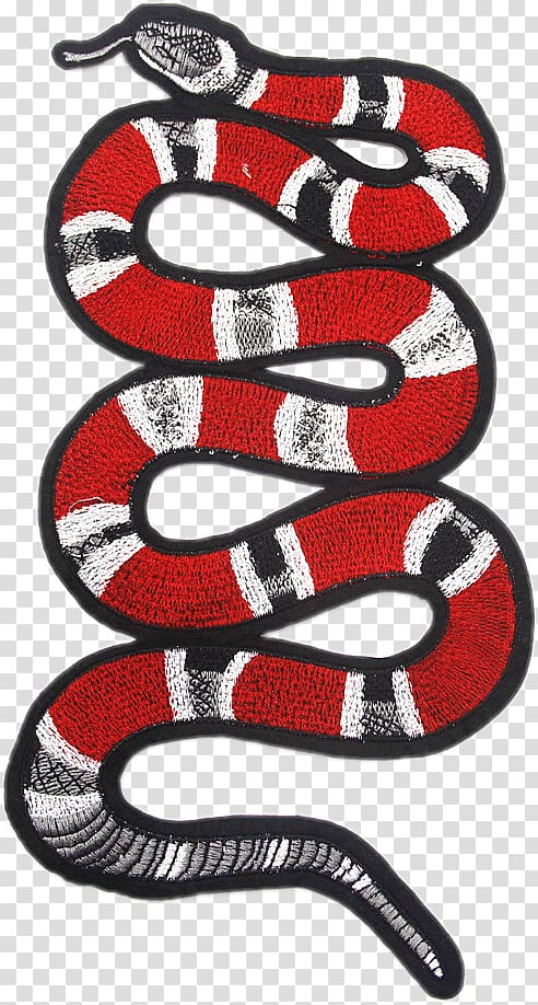 Snake Embroidered patch Gucci Fashion T-shirt, others transparent background PNG clipart