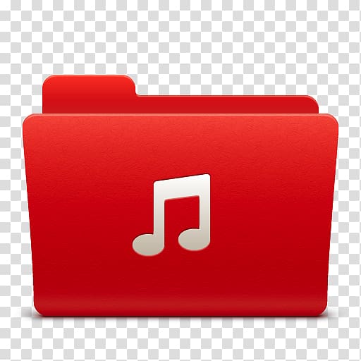 red music envelope , brand red font, Folder Music transparent background PNG clipart