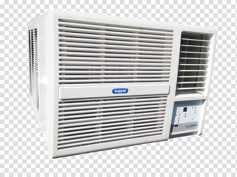 Air conditioning Window Evaporative cooler Seasonal energy efficiency ratio Air handler, air conditioner transparent background PNG clipart