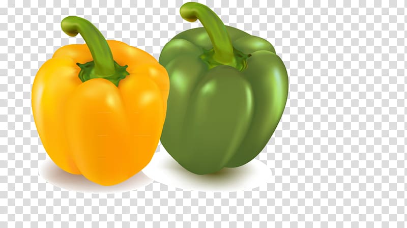 Vegetable Bell pepper Chili pepper Eggplant, Pepper transparent background PNG clipart