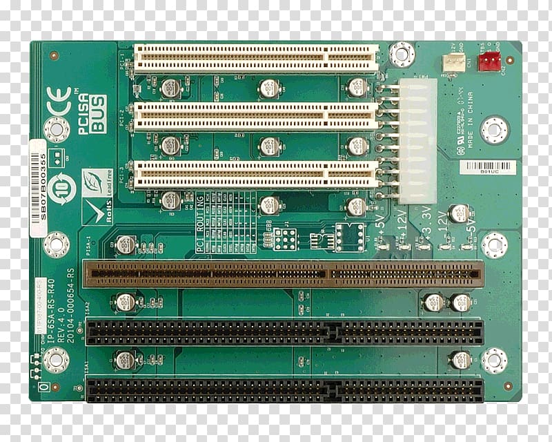 Microcontroller Backplane Conventional PCI Industry Standard Architecture Single-board computer, ip card transparent background PNG clipart
