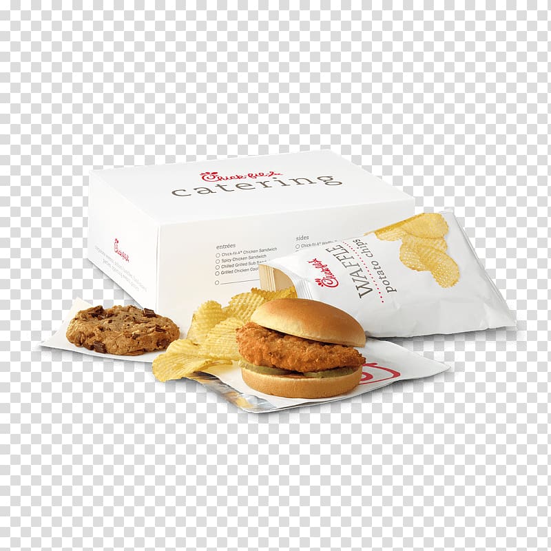 Fast food Chick-fil-A Chicken sandwich Restaurant, Catering transparent background PNG clipart