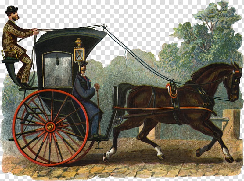 Horse and buggy Carriage , Carriage transparent background PNG clipart