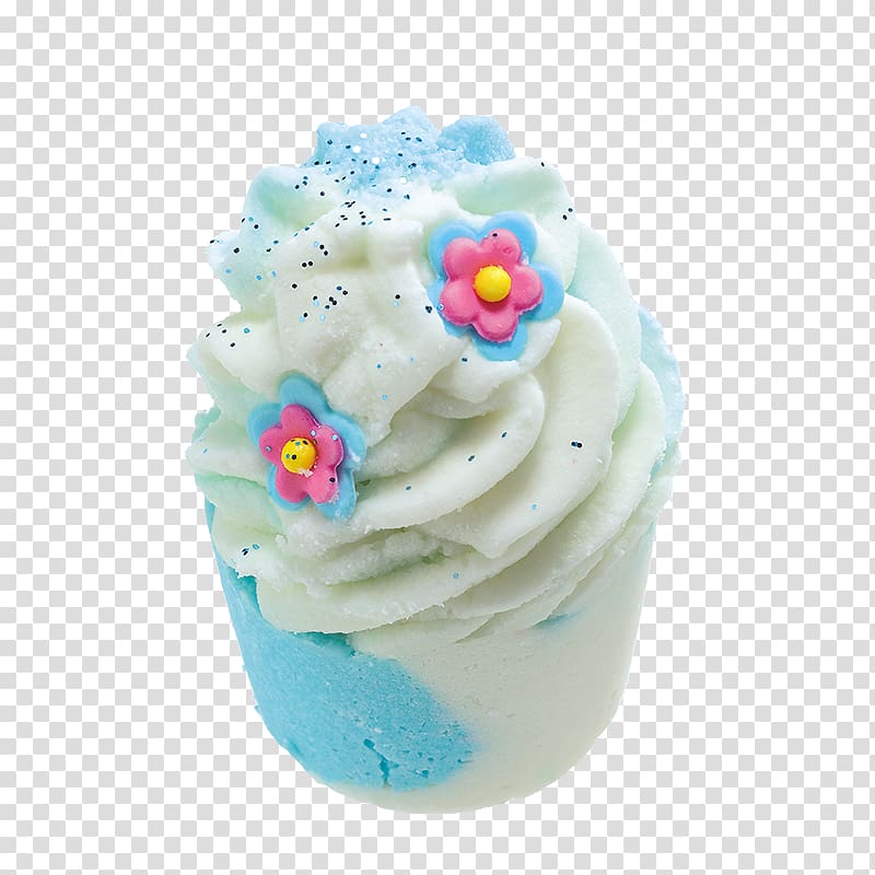 Cupcake Cream Crumble Frosting & Icing Bath bomb, cake transparent background PNG clipart