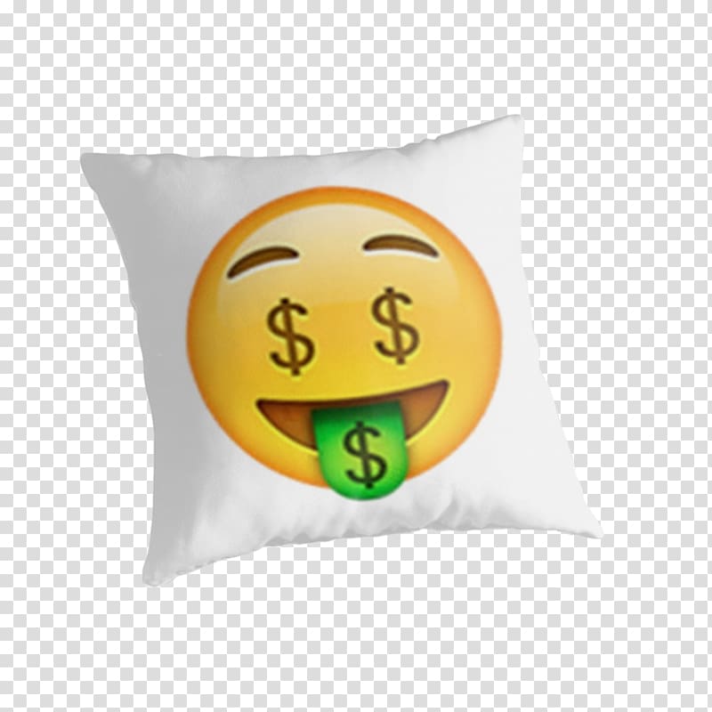 Emoji Money Sticker Smile Face, metal zipper transparent background PNG clipart