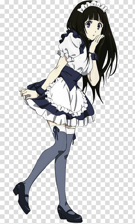 Hyouka Eru Chitanda Anime Maid Hōtarō Oreki, hyouka transparent background PNG clipart