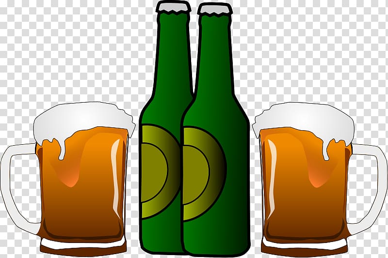 Beer Distilled beverage Alcoholic drink , Liquor Bottle transparent background PNG clipart