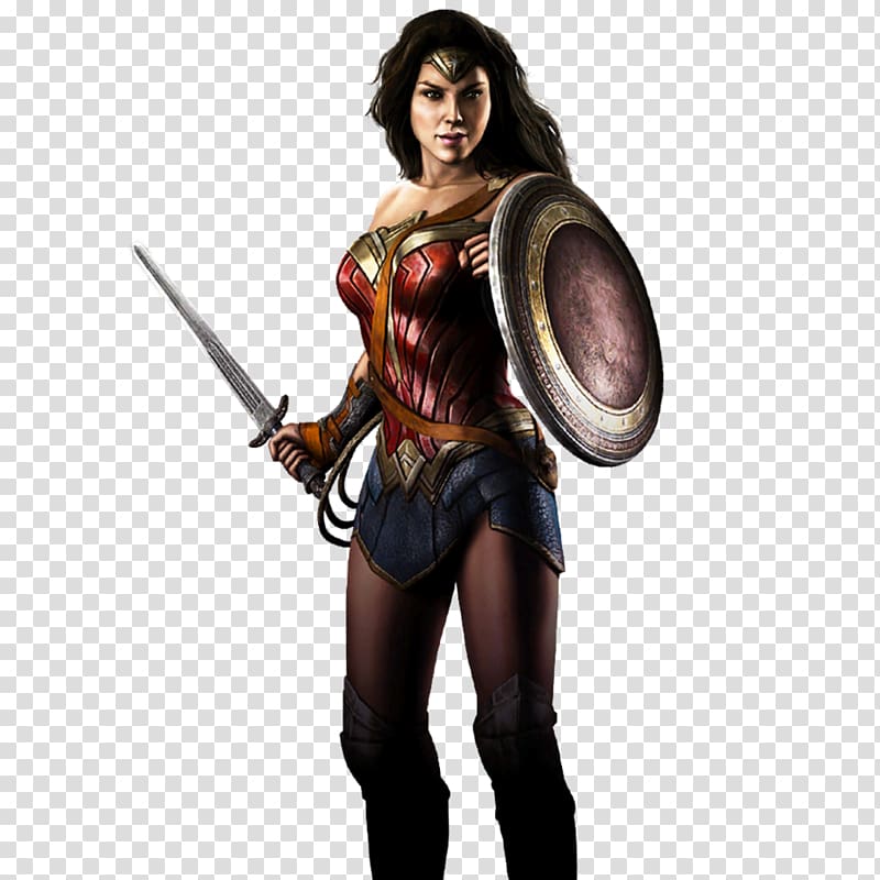 Wonder Woman Injustice: Gods Among Us Injustice 2 Superman YouTube, Wonder Woman transparent background PNG clipart