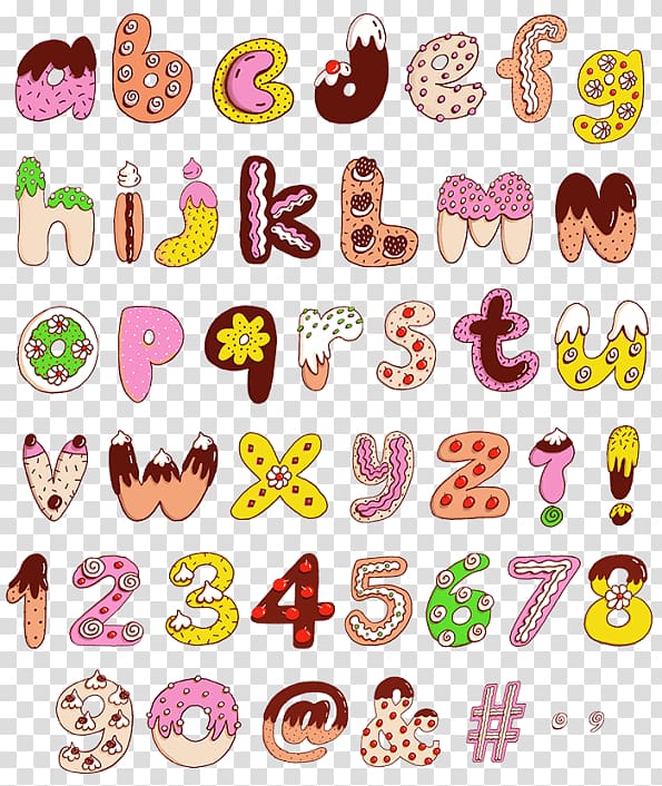 Alphabet Candy Sweetness Letter Font, candy transparent background PNG clipart