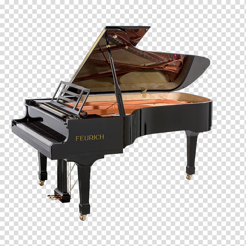 Grand piano Yamaha Corporation Feurich Disklavier, piano transparent background PNG clipart