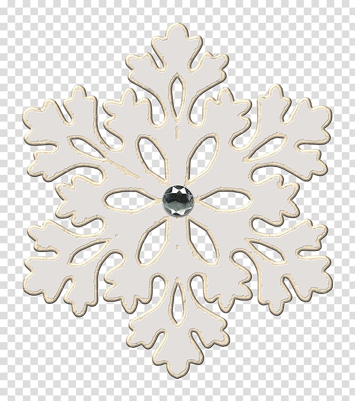 Snowflake, Snowflake decorative material transparent background PNG clipart