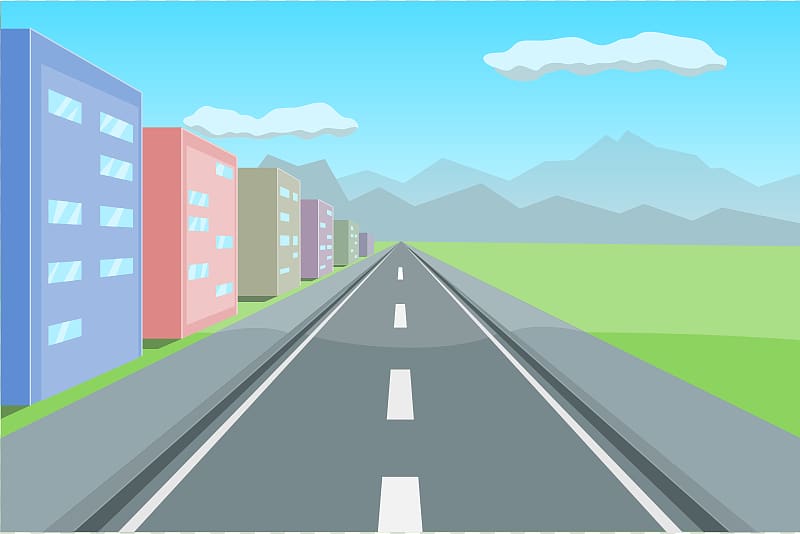 Highway Road Free content , Perspective transparent background PNG clipart
