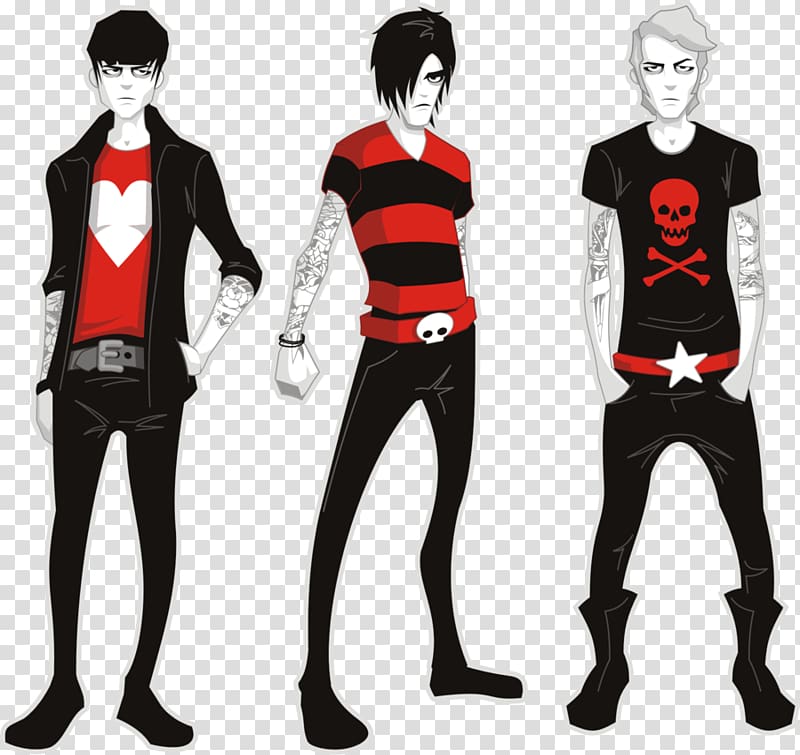 Character Emo Punk Rock Video Game Emo Transparent Background Png Clipart Hiclipart - rich emo roblox character