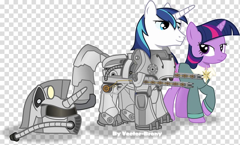 Pony Twilight Sparkle Fallout 4 Powered exoskeleton Armour, armour transparent background PNG clipart