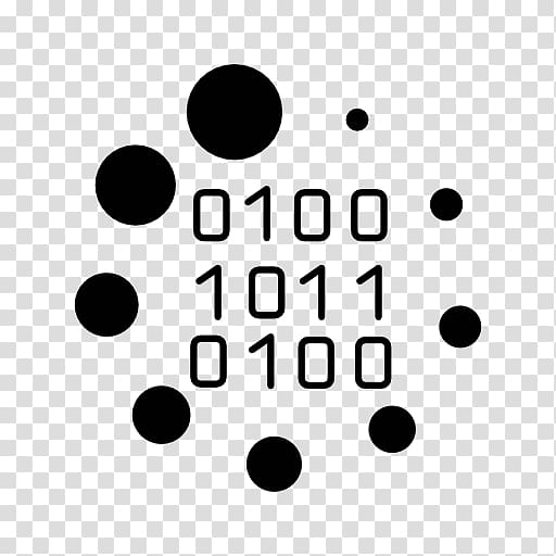 Binary code Binary number Binary file Big data Digital data, preemptive transparent background PNG clipart