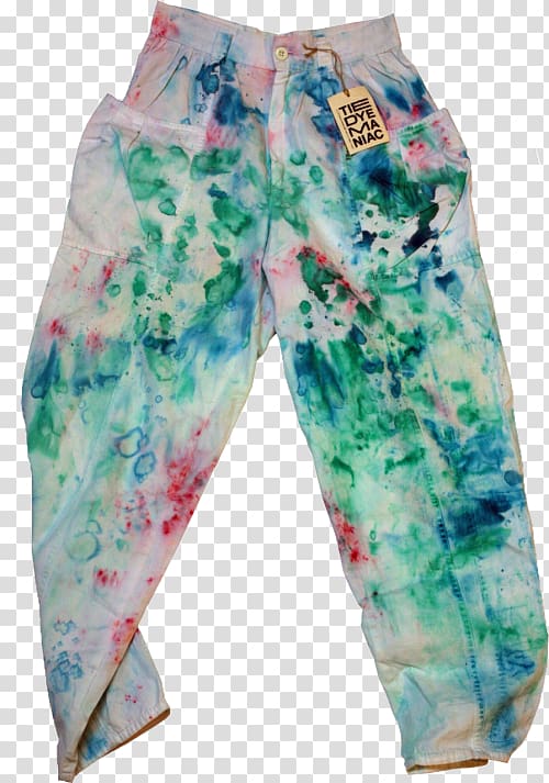Jeans Pants, color explosion transparent background PNG clipart