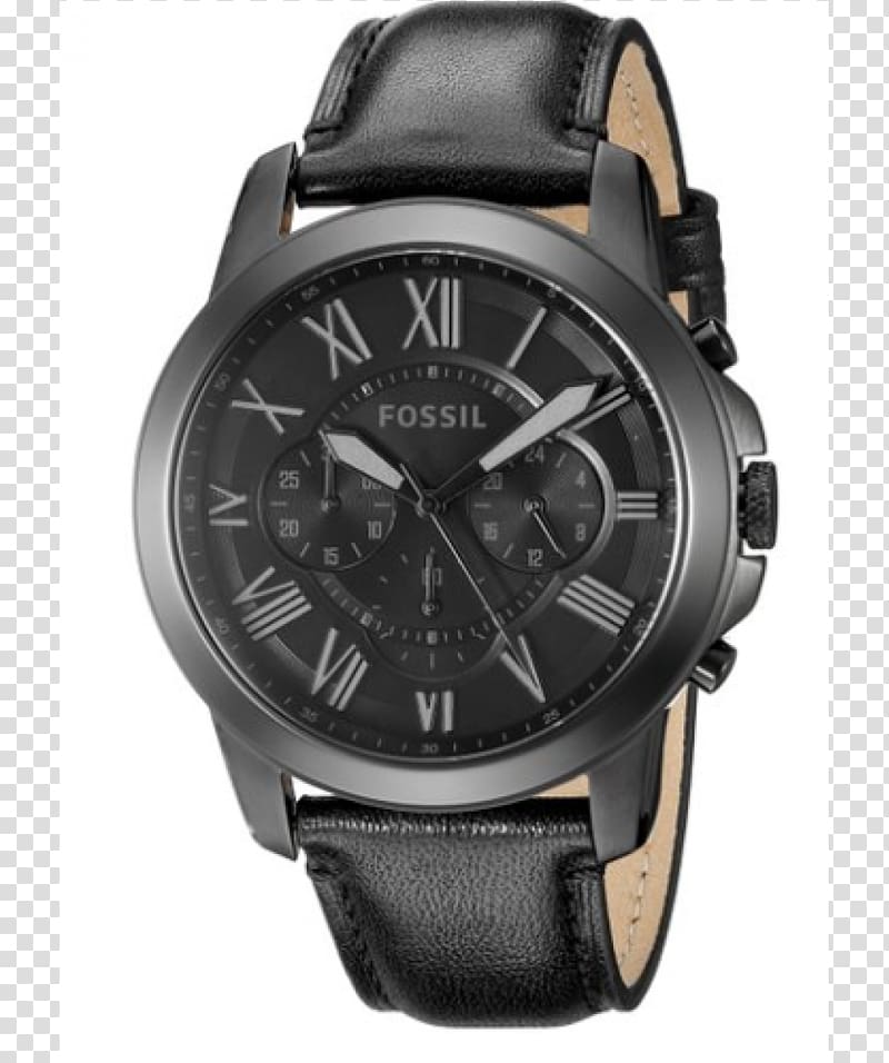 Fossil Group Fossil Grant Chronograph Watch Jewellery, watch transparent background PNG clipart