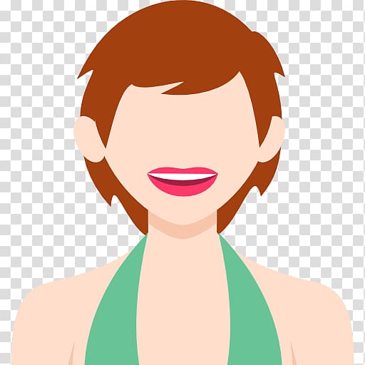 User Computer Icons Avatar, Flattened Woman transparent background PNG clipart