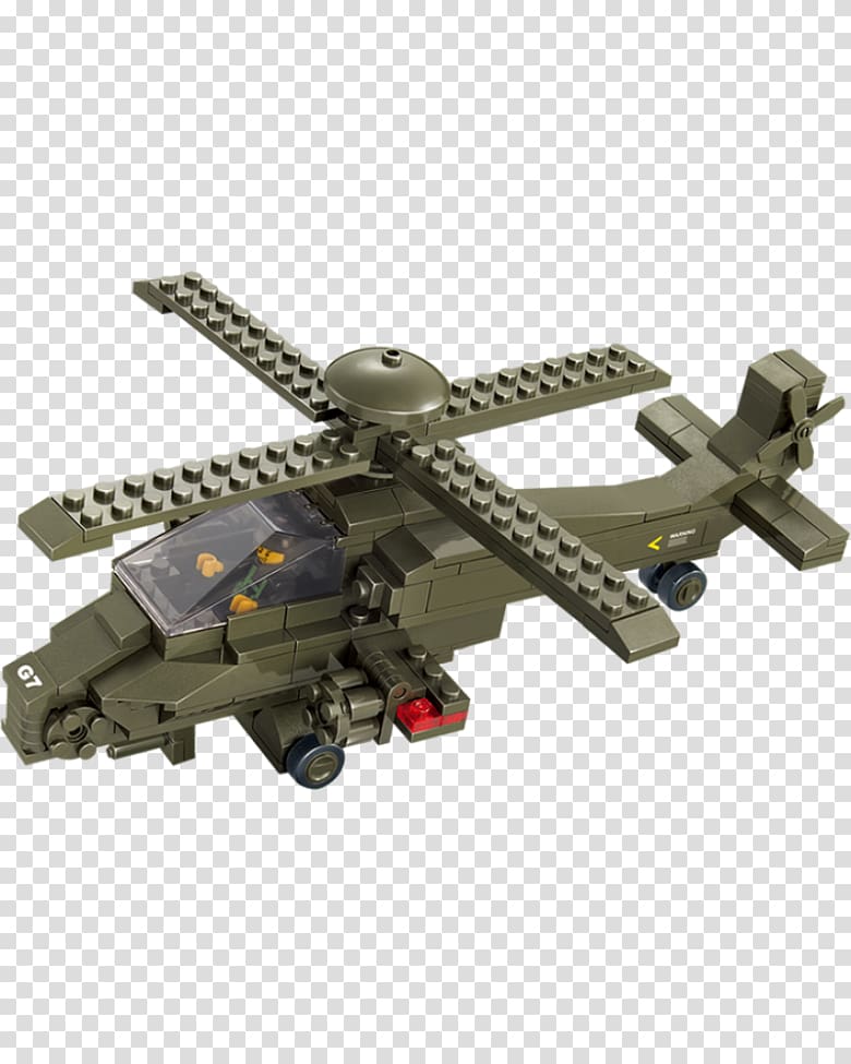 Military helicopter Boeing AH-64 Apache Brick Attack helicopter, helicopter transparent background PNG clipart
