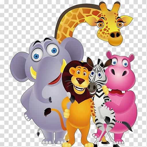 Funny animal , Animals jungle transparent background PNG clipart