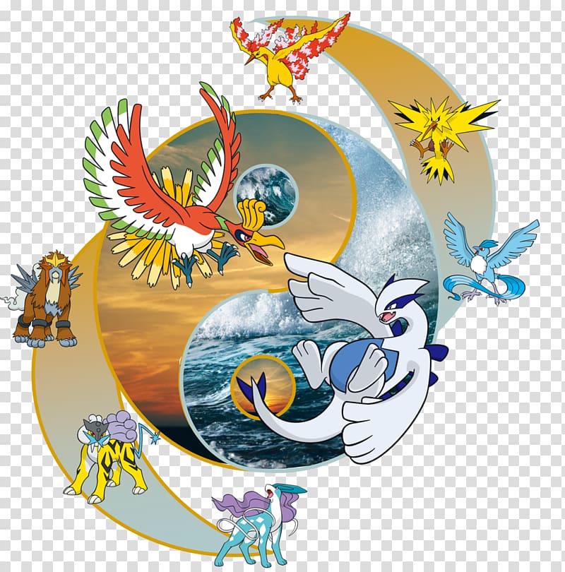 Art Pokémon Xerneas Lugia Hoenn, Sky Sea transparent background PNG clipart