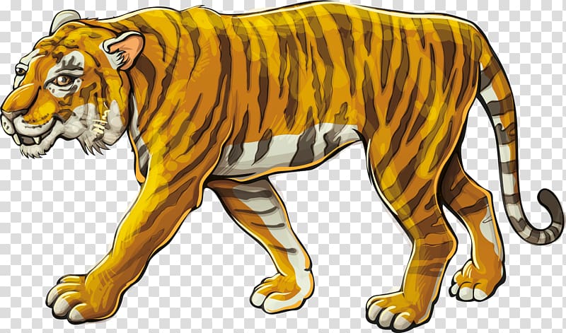 Tiger Lion Cartoon, tiger transparent background PNG clipart